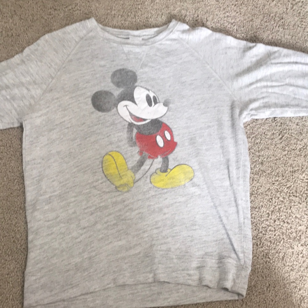 Mickey Mouse Long Sleeve Crewneck